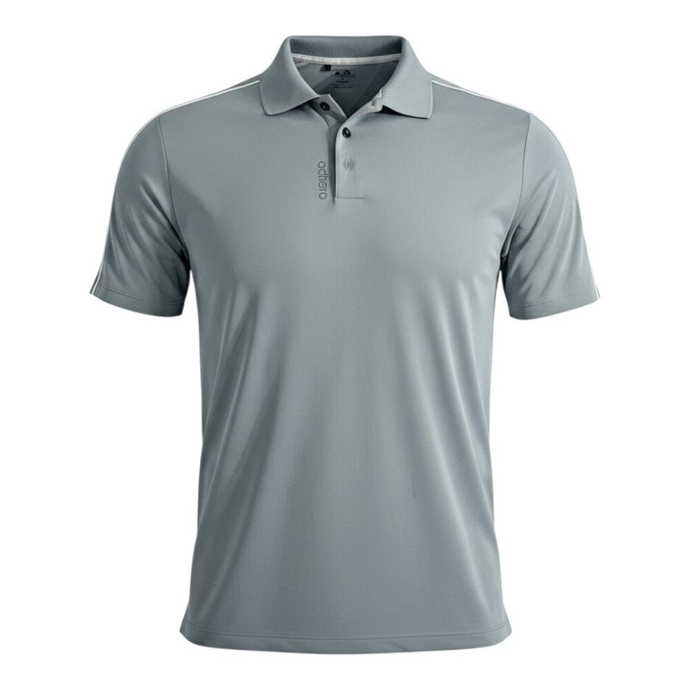 Adidas Adizero Mens Golf Polo Shirt Gray Athletic Performance XL